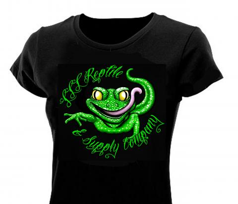 LLLReptile Green Gecko WOMENS Scoop Shirt
