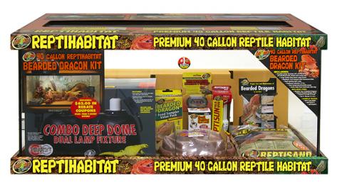 Zoo Med Repti Habitat Bearded Dragon Kit 40 Gallon