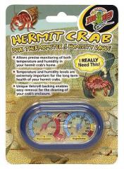 Zoo Med Hermit Crab Thermometer / Humidity Gauge